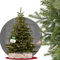 Weihnachtsbaum mit Beleuchtung | 210 cm | 550 LED | Weihnachtsbaum künstlich wie echt | LED Weihnachtsbaum inkl. stabilem Metallständer und Aufbewahrungskarton | Tannenbaum künstlich wie echt
