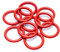 50 stücke rot VMQ silikon o-ring 3mm dicke od 44mm umweltfreundliche Gummiring Dichtungsdichtung, 44x38x3mm