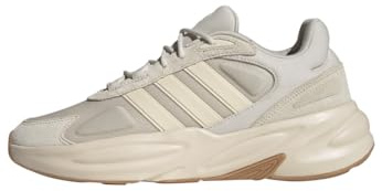 Adidas Herren Ozelle Cloudfoam Shoes, Aluminium/Wonder White/Gum, 39 1/3 EU