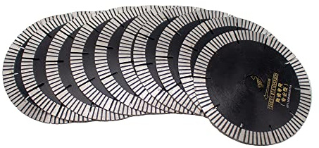 T Nut Diamant Sägeblatt für Wandeli-Fliesenschneider, scharfes Wellenschnitt Blatt, 20 mm Bohrung, 10St (120MM)