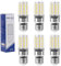 OLEVOLT E27 LED Glühbirne Neutralweiß 10W 4000K E27 LED Lampe 1200LM Ersatz für 80W Glühlampe LED Mais Birne Nicht Dimmbar Maiskolben Birnen E27 Edison-Schraube Kerze Leuchtmittel 6er-Pack