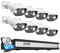 ZOSI 5MP Überwachungskamera Set, 8X 5MP PoE IP Kamera Überwachung Aussen und 16CH 4K NVR 4TB HDD, 2-Wege Audio, Personen- und Fahrzeugerkennung, C182