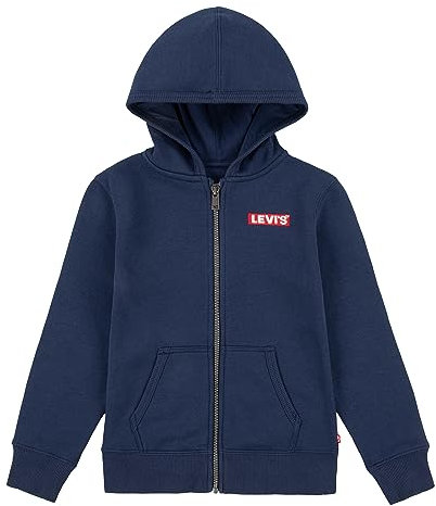 Levi's Kids Lvn boxtab full zip hoodie Jungen Dress Blues 6 Jahre