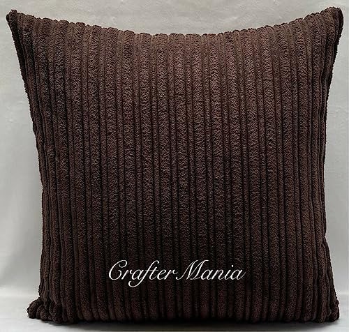 Handmade Soft Jumbo Cord Corduroy Cushion Covers Pillowcase Sofa