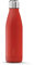 The Steel Bottle - Bouteille isotherme en acier inoxydable, isolation sous vide à double paroi, capacité 500 ml, fermeture hermétique, bouteille d'eau portable (rouge)