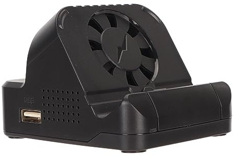 Beufee Station d'accueil TV pour Switch, Interface Multimédia HD, Ventilateur De Refroidissement USB 3.0, Support De Charge Portable, Station De Charge De Remplacement pour Switch