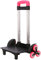 Diarypiece Aluminium Faltbarer Schulranzen-Trolley 6-Rad Rosa