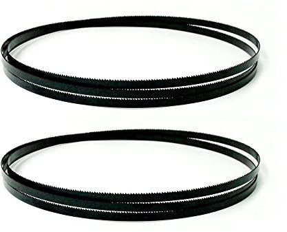 2 Stück Carbon-Bandsägeblätter 2240 mm Bandsägeblätter 6,35 10 13 Breite 6 14 TPI Holzbearbeitung for Metabo for BAS 315/316/317/318 (Size : 2240x6.35x0.35mm 6T)