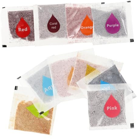 KONTONTY Polvo Para Teñir La Tela Tie-dye 10 Colores Para Niños y Adultos, Kit De Teñido Atado Para Diy Ropa, Polvo Para Teñir Telas Algodón y Lino, Para Manualidades y Proyectos Creativos