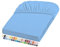 liebling Elasthan Spannbetttuch 90x200 bis 100-220 cm, mit Rundumgummizug, Blickdicht faltenfrei & atmungsaktiv, Ökotex 100, Matratzen bis 26 cm Höhe, hellblau