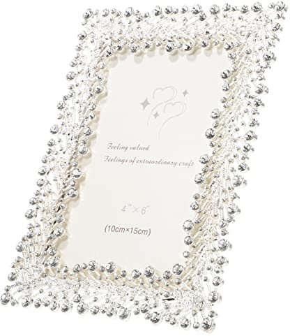 ORFOFE Home Fotohalter Dekorativer Fotorahmen Für Schlafzimmer Mit Strass