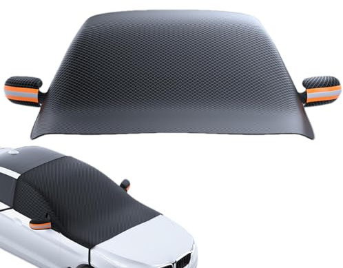 Vbnuyhim Pare-neige pare-brise de voiture, ombre de fenêtre de voiture | Pare-soleil de pare-brise de voiture pliable - Pare-soleil Oxford réfléchissant et antigel, coupe-vent, imperméable