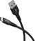 goobay USB-A auf USB-C 60W / 0,5m / Flexibles Textilkabel / 480 Mbits Ladekabel USB C/Supersoft/Samsung, Xiaomi, Google, Nothing Phone USB A auf C Kabel/Stoffkabel/Schwarz / 74525