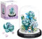 Kit de Construction de Bouquet de Fleur,Bloc de Construction de Bouquet Immortel de Roses de 522 Pièces,Fleurs Artificielles Kit Construction Fleurs, pour Les Adultes et Les Enfants