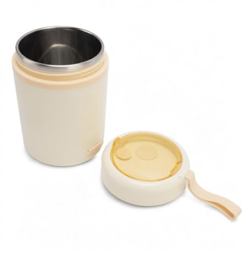 Elektrische Lunchbox mit 60°C Warmhaltefunktion, 304 Edelstahl, tragbar mit USB
