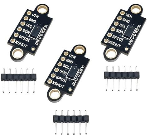 AYWHP 3PCS VL53L0X Laser Distanzsensor,VL53L0X V2 Abstandssensor Module Time of Flight Entfernungsmesssensor modul I2C IIC kompatibel mit Arduino,für Drohnen, Roboter
