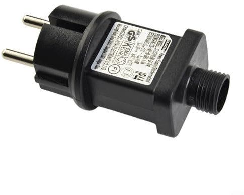 LED-Transformator Netzteil für Lichterketten 31 V 3.6W IP44 Schutzklasse Kompatibel mit Zierleuchten Netzlampen und Eiszapfenlichtern