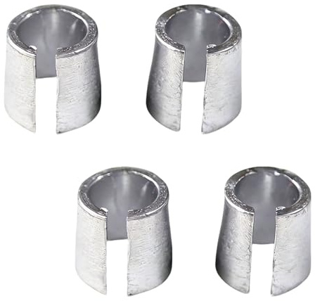 2 Pairs Battery Terminal Sleeves, Battery Terminal Connectors, Car Battery Terminals, Universal Battery Post Adapters for Positive and Negative Automotive Battery Posts Terminals