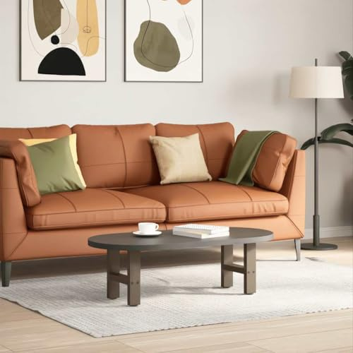PTUGUOF Pulverbeschichtete Stahlbeine 2 STK. 30x30 cm für Couchtisch, quadratische Tischbeine mit verstellbaren Nivellierfüßen, stabile Konstruktion für schwere Tischplatten, Moderne