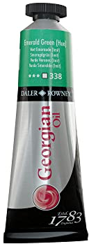 Daler Rowney Farben Georgian Ölfarben 38ml, Emerald Green [Spielzeug]