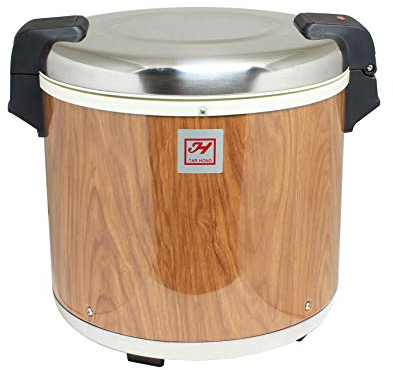Excellante SEJ21000 Commercial Wood-Grain 50-Cup Rice Warmer