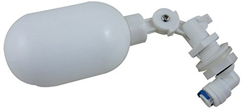 DIGITEN Float Valve 1/4 Inch Automatic Water Filter Float Ball Valve Fill Feed Humidifier Tank Water with Adjustable Arm for Ponds, Livestock Water Trough, Aquariums, Aquaculture, Hydroponics and Reservoir