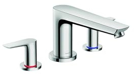 Hansgrohe 71747 Talis E Deck montiert Roman Tub Wasserhahn Trim mit Metall Hebel Hand,