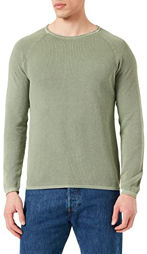 KEY LARGO Herren MST Thomas Pullover, Light Olive (1536), XL