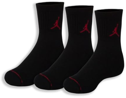 Jordan Kinder Jumpman Quarter Sokken, Black, 4/5 Jahre