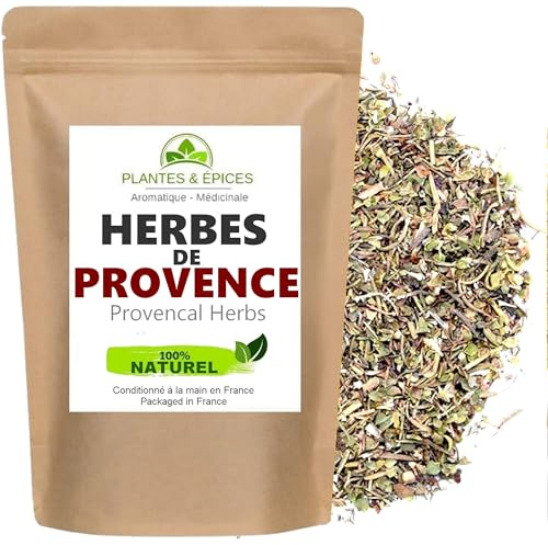 Herbes de Provence 100% Naturel, intensément aromatique et sans additifs - Sachet Fraîcheur Hermétique Refermable (50g)