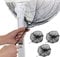 Tomaibaby 3Pcs Fan Guard Dust Cover Summer Washable Children Finger Safety Mesh Microfiber Round Fan Filters Fan Protection Round Anti- Dust Cover (Black)