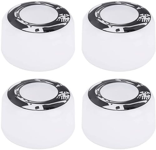 TGHY 4 Skateboard Räder Skateboard Rollen Rolle Skate Räder Rollen Ersatz Wheel Skateboardräder Rollschuh Räder 55mm x 36mm, 85A,Weiß