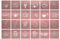 funlife 24Pcs 15X15cm Self-Adhesive Tile Stickers, Brushed Rose Gold Stick on Tiles, Backsplash Wall Art Decal for Kitchen DIY Decoration, Beverage Pattern