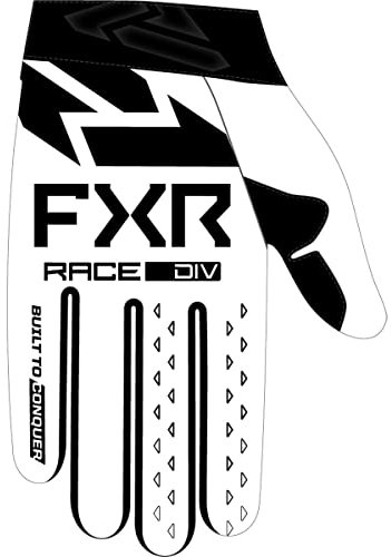 FXR MX Handschuhe Reflex Weiß Gr. XL