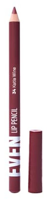We Make-Up Even Lippenstift 34 Lip Pencil Katla Wine (Black Cherry Red) – Superpigmentiert, mischbar, cremige Textur, weiches, mattes Finish, langlebig