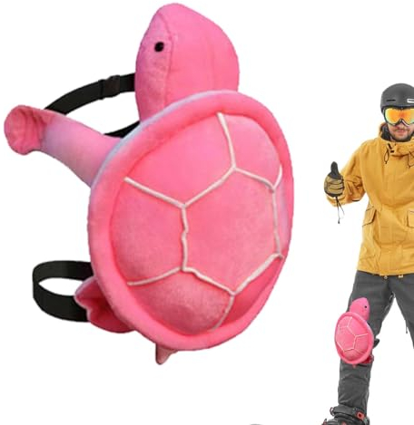 Jikiaci Turtle Pad, Turtle Ski-Schutzausrüstung, Bequemes Snowboard Soft Hip Pad, Ergonomische Soft Ski Protektor Pads, Anti-Fall Snowboard Soft Hip Pad Für Kinder Erwachsene