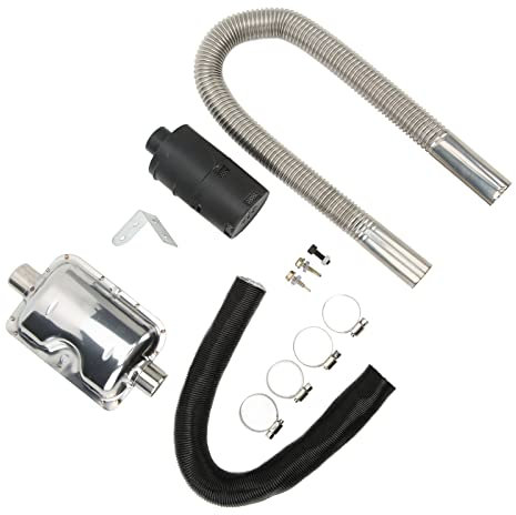 Accessoires de Chauffage à Air Kit de Silencieux de Silencieux de Tuyau D'échappement de Stationnement de Voiture de Remplacement pour Eberwebasto, Simple et Fiable, Acier