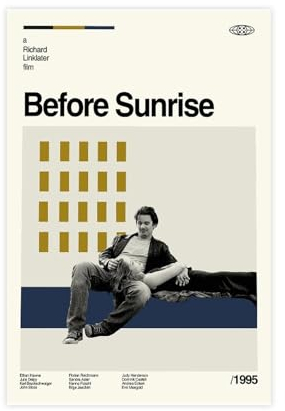 FrySky Poster auf Leinwand, Motiv Before Sunrise, Schlafzimmer, Dekoration, Sport, Landschaft, Büro, Raumdekoration, Geschenk, ungerahmt, 30 x 45 cm