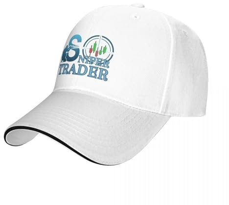 Basecap Sniper Trader Target Scope vergrößert auf Trade Baseball Cap Trucker Cap Golf Hat Hat Sun Cap Hüte für Damen Herren