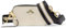 Ophlid Bee Geldbörse, Kamera-Crossbody-Tasche für Damen, trendig, klein, Schnappschusstasche, breiter Riemen, Leder, Schultertasche, Clutch, Handtaschen, Beige