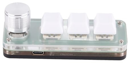 3-Tasten-Tastatur, OSU-Tastatur, Gaming-Tastatur, Parametrierbare Tastatur, OSU-Tastatur, 3-Tasten-Tastatur, USB-RGB-Hintergrundbeleuchtung, 3 Tasten, Mechanisches Knopfdesign,