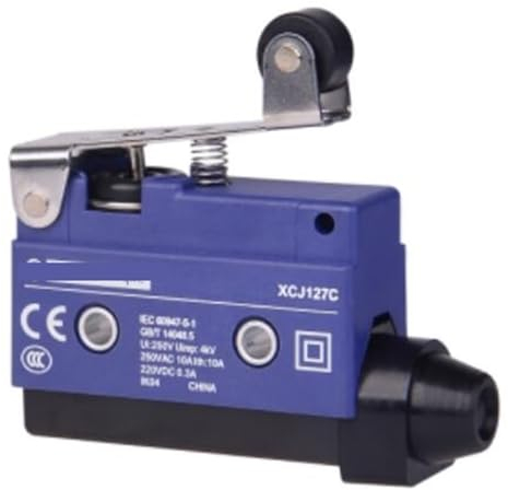 KOSBO XCJ-127C Limit Switch XCJ127C- Short Flat Roller Lever Plunger - 1C/O Limit switch
