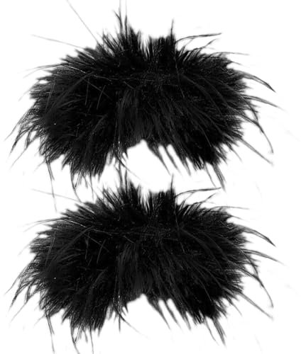 AWAVM Bracelets pour Femme Bracelet Plume, Femmes Bracelets à Plumes Manchette Accessoires pour Cheveux Fournitures Déguisement