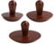 6pcs Pottery Molds for Clay, 6.5in 5.5in 4.5in 3 in 1 Clay Bowl Mold Wooden Pottery Slump Molds Clay Mold Tools Ceramics Pottery Forms Tools Cup Plate Pottery Moulds for Expanded Creativity