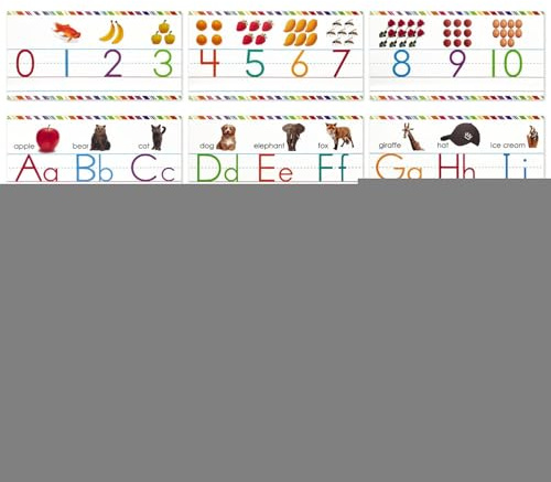 Bacheca ', in classe Decorazioni da parete con, set di poster con numeri