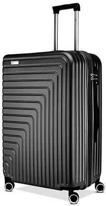 R Roncato Trolley FIBRA, espandibile (NERO, L)