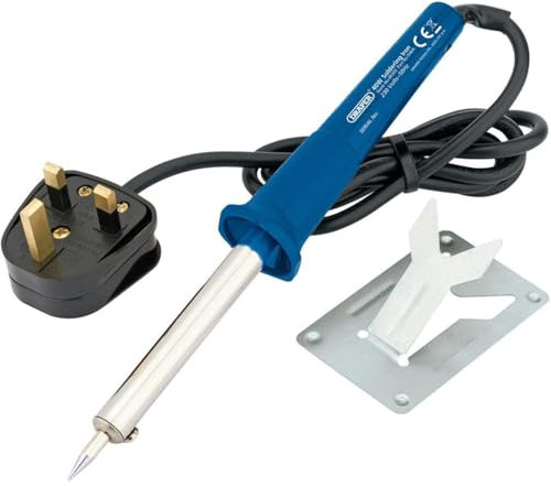AMK® Draper Soldering Iron 40W with Stand 1.1m Cable Stable Temperature for All Soldering Replaceable Tips