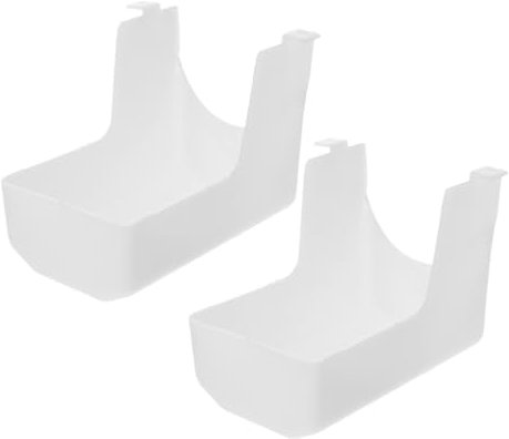 COLLBATH 2pcs Extractor Vent Cover Range Hoods Parts Plastic Oven Light Cover Replacement Wide Compatibility