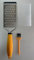 Deiss PRO Coarse Grater & Hand Held Cheese Grater - Sharp Stainless Steel Blades, Non-Slip Handle, Small Cheese Grater for Kitchen, Shredder, Dishwasher Safe