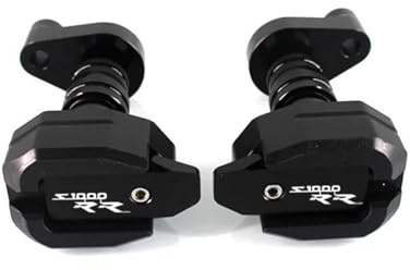 BDDXWSM Sturzpads CNC-gefräster Motorrad-Rahmengleiter, Sturzpads, Verkleidungsschutz, Crashpad-Schutz Für S1000RR S1000 RR S 1000 RR 2010–2018 Verkleidungsschutz(SCHWARZ)